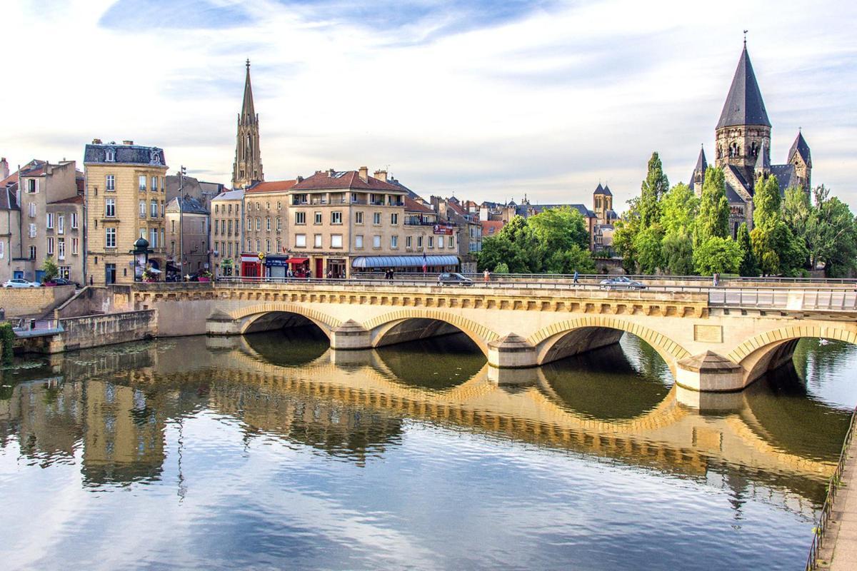 Le Muse Quartier Ville Proche Transport Parking Prive Un-Sejour-A-Part Metz Buitenkant foto
