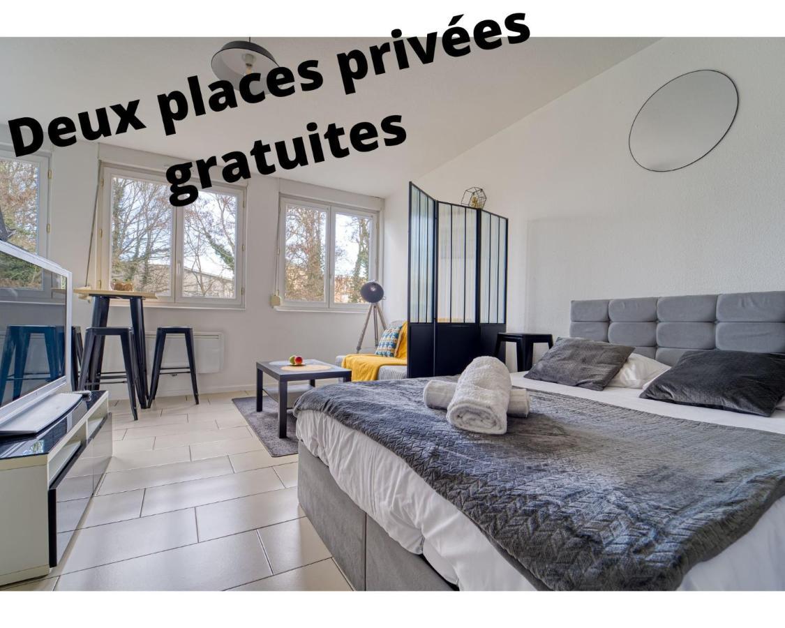 Le Muse Quartier Ville Proche Transport Parking Prive Un-Sejour-A-Part Metz Buitenkant foto